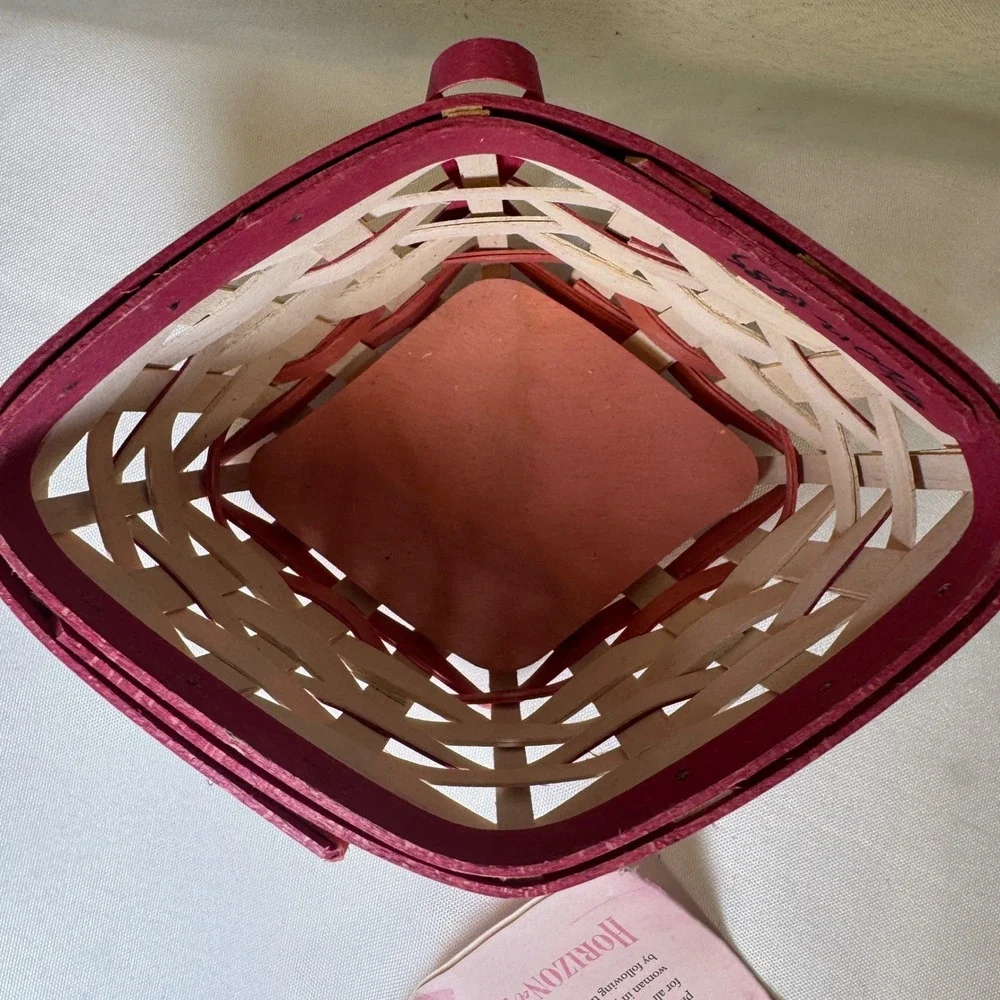 Longaberger handwoven decorative